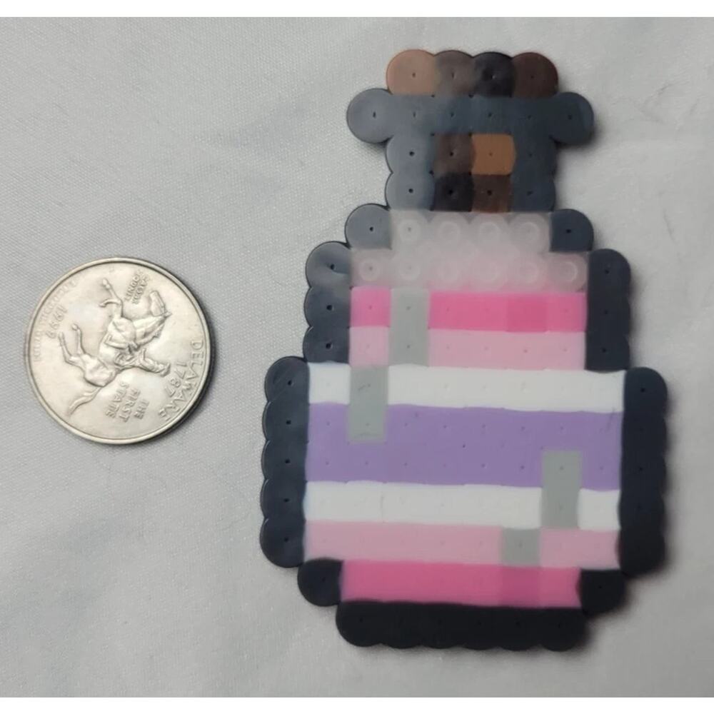 Pomosexual LGBT Potion Perler Pixel Art